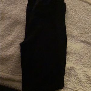 Rollover flare yoga pants